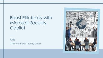 Boost Efficiency With Microsoft Security Copilot PPT Example AT
