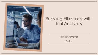 Boosting Efficiency With Trial Analytics PPT Example AT
