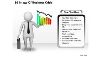 Business Concepts 3d Image Of Crisis Character Modeling