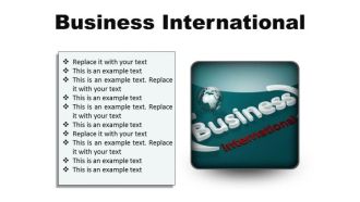 Business International Global PowerPoint Presentation Slides S