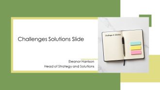 Challenges Solutions PPT Structure VM