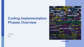 Coding Implementation Phases Overview PPT Presentation AT