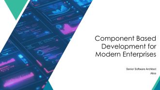 Component Based Development For Modern Enterprises PPT Structure AT