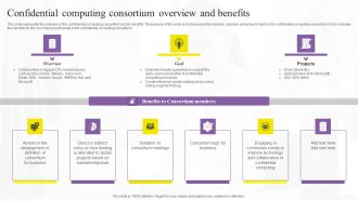 Confidential Computing Technologies Confidential Computing Consortium Demonstration Pdf