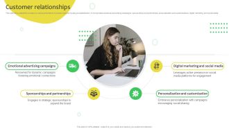 Customer Relationships Soft Drinks Company Business Model BMC SS V