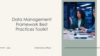 Data Management Framework Best Practices Toolkit PPT Structure AT