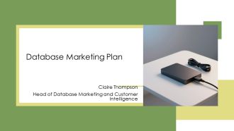 Database Marketing Plan PPT Information VM