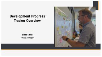 Development Progress Tracker Overview PPT Example AT