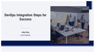 Devops Integration Steps For Success PPT Slides AT