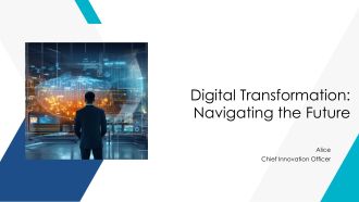 Digital Transformation Navigating The Future PPT Example AT