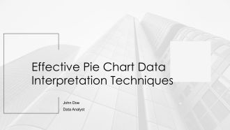 Effective Pie Chart Data Interpretation Techniques PPT Sample AT