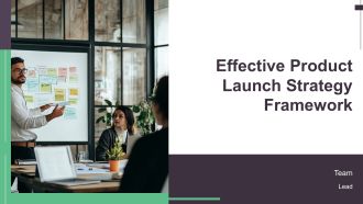 Effective Product Launch Strategy Framework PPT Structure AT