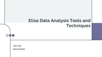 Elisa Data Analysis Tools And Techniques PPT Structure AT