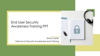 End User Security Awareness Training PPT Example VM