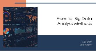 Essential Big Data Analysis Methods PPT Mockup AT