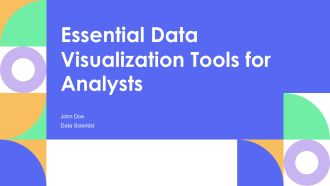 Essential Data Visualization Tools For Analysts PPT Mockup AT