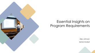 Essential Insights On Program Requirements PPT Example AT