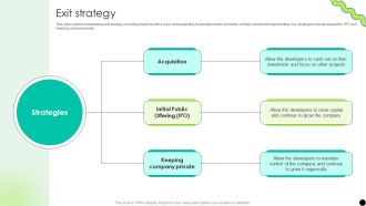 Exit Strategy Digital Payment Platform Pitch Deck