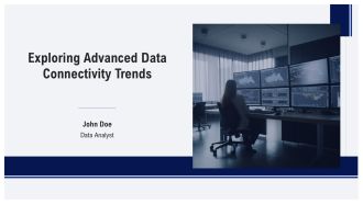Exploring Advanced Data Connectivity Trends PPT Structure AT