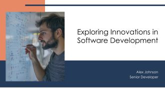 Exploring Innovations In Software Development PPT Guidelines AT