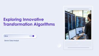 Exploring Innovative Transformation Algorithms PPT Guidelines AT