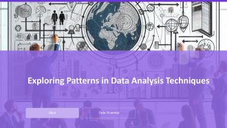 Exploring Patterns In Data Analysis Techniques PPT Presentation AT