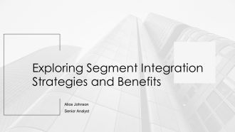 Exploring Segment Integration Strategies And Benefits PPT Presentation AT