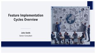 Feature Implementation Cycles Overview PPT Graphics AT