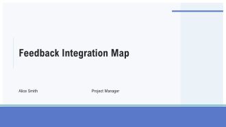 Feedback Integration Map PPT Information AT