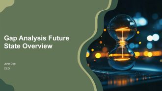 Gap Analysis Future State Overview PPT Example AT