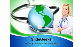 Global Health Medical PowerPoint Templates And PowerPoint Backgrounds 0211