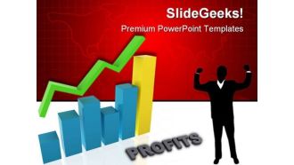 Graph Showing Profits Business PowerPoint Templates And PowerPoint Backgrounds 0511