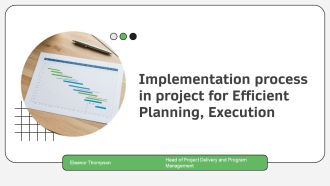 Implementation Process In Project For Efficient Planning Execution PPT Example VM