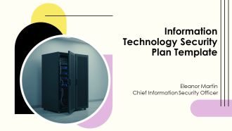 Information Technology Security Plan PPT Information VM