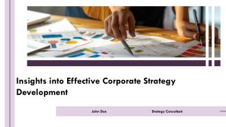 Insights Into Effective Corporate Strategy Development PPT Sample AT
