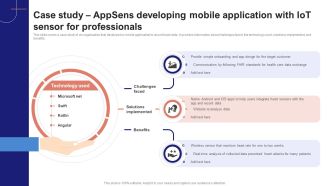 IoT Device Management Fundamentals Case Study Appsens Developing Mobile Application IoT Ss V
