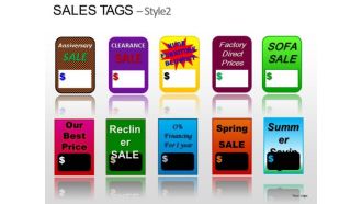 Labels Sales Tags PowerPoint Slides Clipart