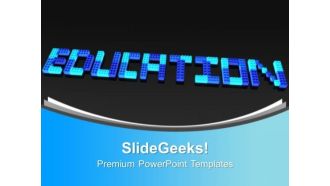 Lego Blocks Form Word Education PowerPoint Templates Ppt Backgrounds For Slides 0113