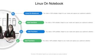 Linux On Notebook In Powerpoint And Google Slides Cpb