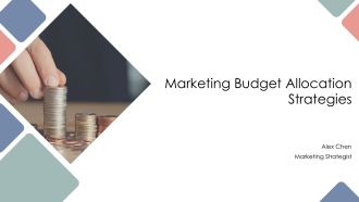 Marketing Budget Allocation Strategies PPT Outline AT