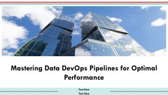 Mastering Data Devops Pipelines For Optimal Performance PPT Example AT