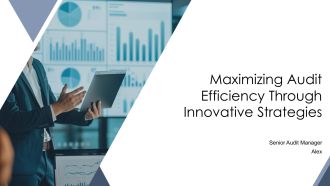 Maximizing Audit Efficiency Through Innovative Strategies PPT Mockup AT