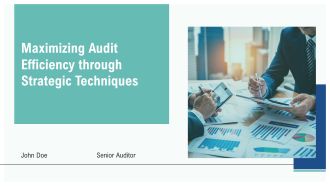 Maximizing Audit Efficiency Through Strategic Techniques PPT Example AT