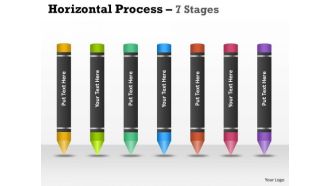 Mba Models And Frameworks Horizontal Process 7 Step Strategy Diagram