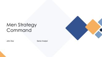 Men Strategy Command PPT Guidelines AT