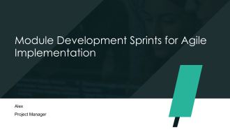 Module Development Sprints For Agile Implementation PPT Guidelines AT