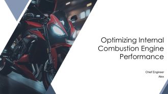 Optimizing Internal Combustion Engine Performance PPT Summary AT