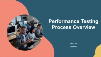 Performance Testing Process Overview PPT Powerpoint AT