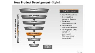 PowerPoint Design Slides Corporate Success New Product Development Ppt Design Slides