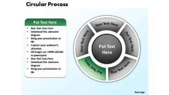 PowerPoint Presentation Process Circular Process Ppt Template